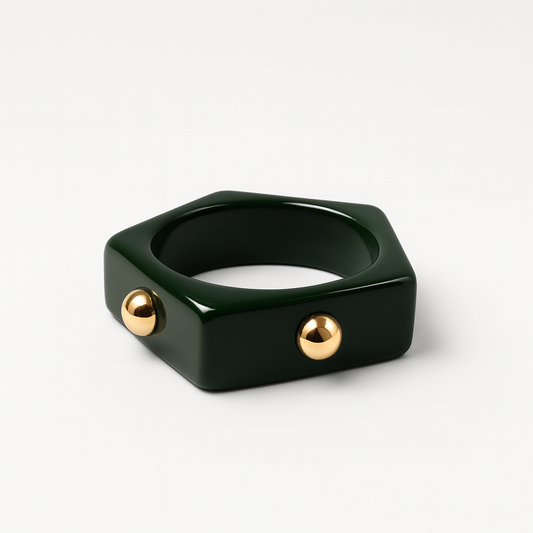 Emerald Edge Bangle