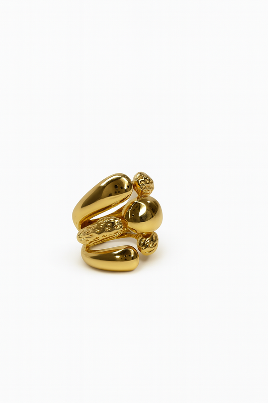Golden Bloom Ring