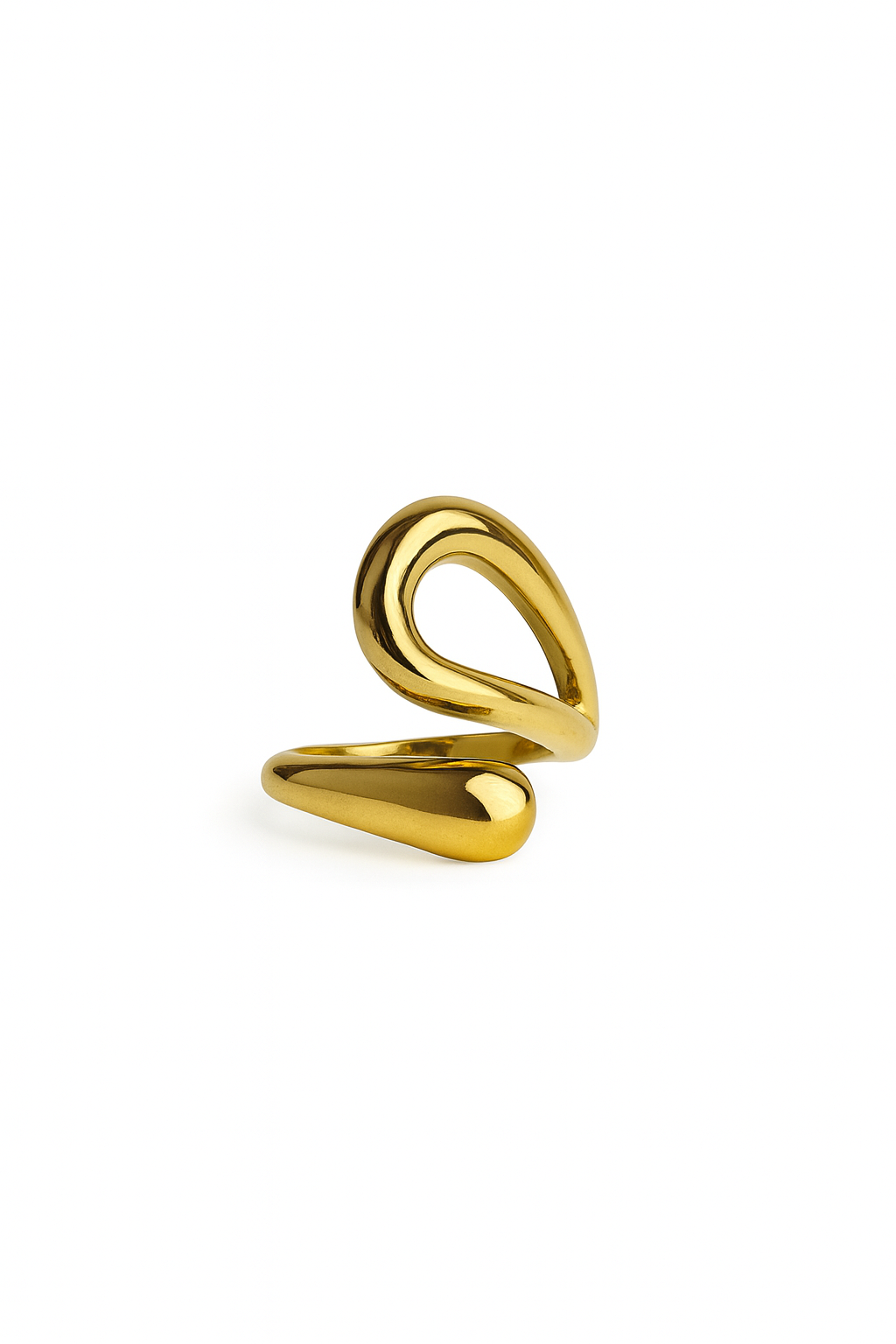 Golden Loop Ring