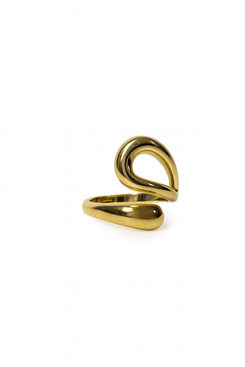 Golden Loop Ring