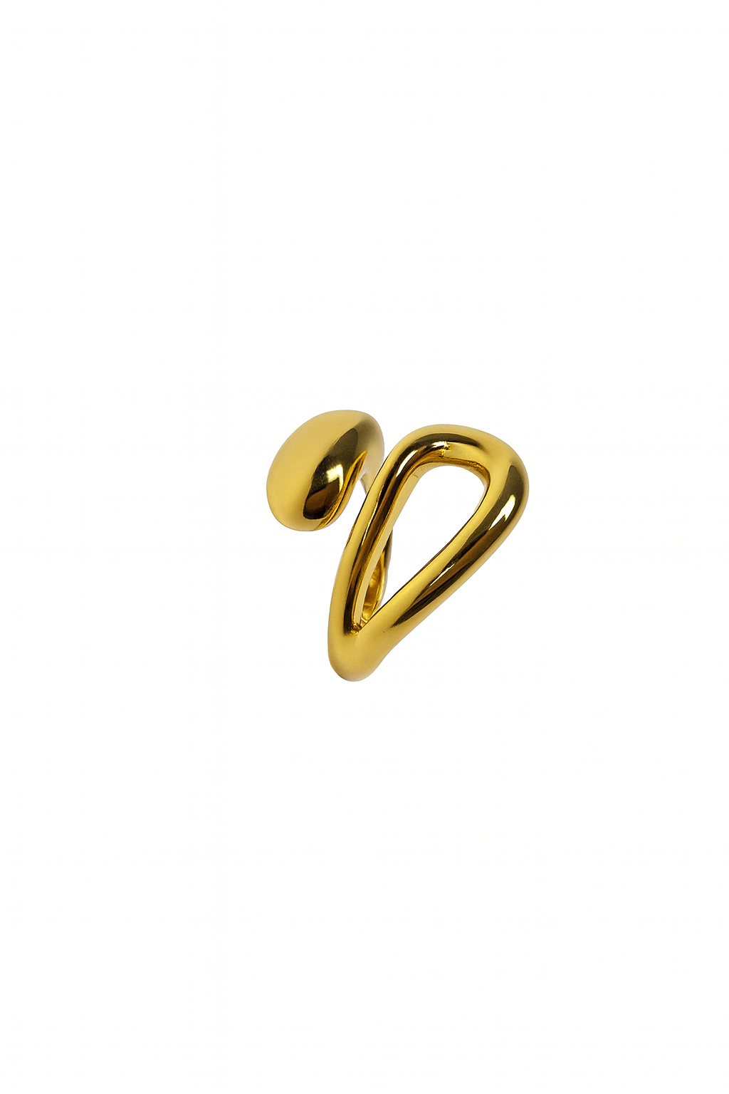Golden Loop Ring
