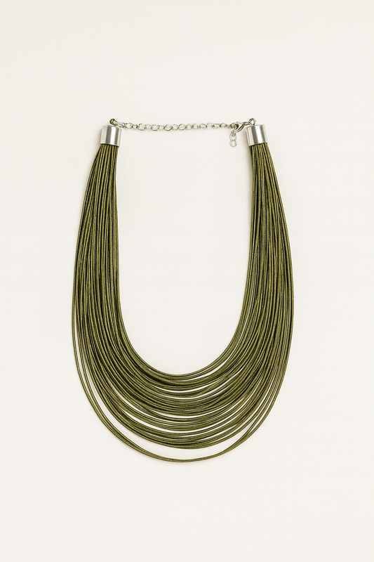 Magnitudine Mini Necklace Green