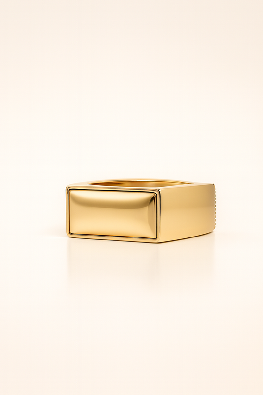 Luxe Block Bracelet Gold
