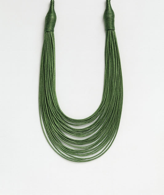 Magnitudine Necklace Green