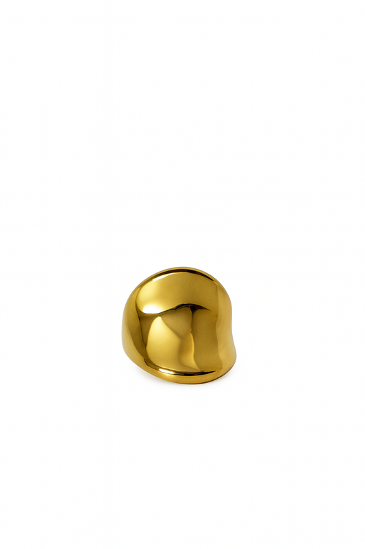 Molten Gold Ring