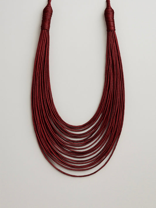 Magnitudine Necklace Red