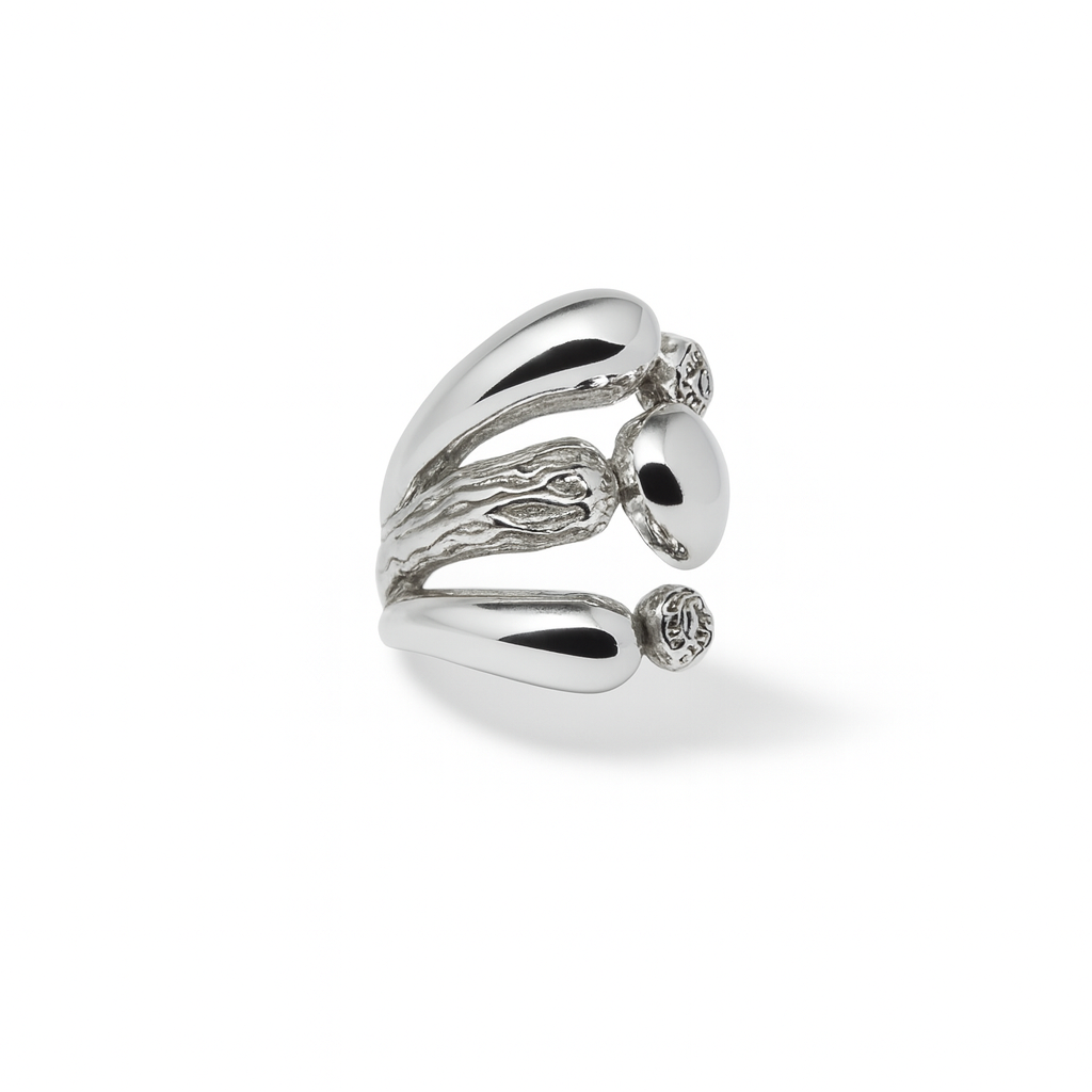 Silver Bloom Ring