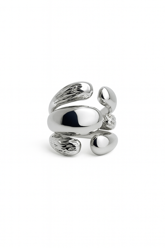 Silver Bloom Ring